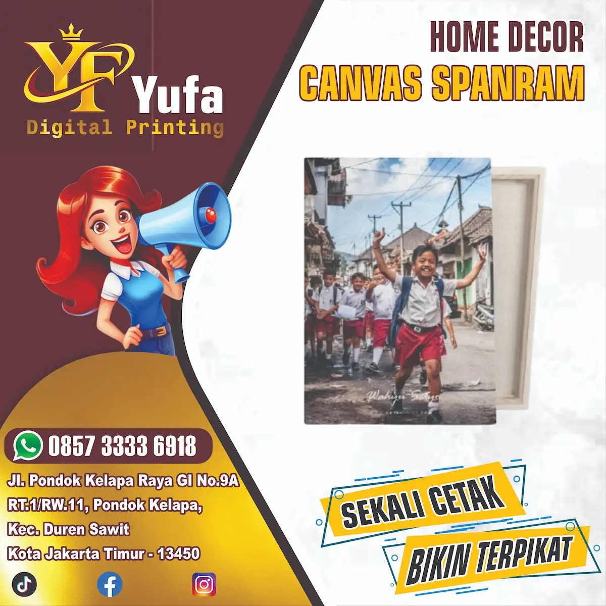 Home Decor Canvas Spanram Yufa